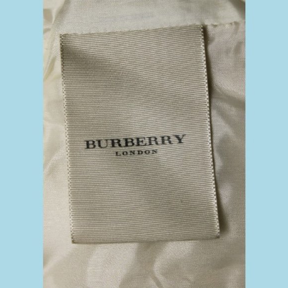 Burberry London Womens Military Trench Coat 36 2 Butter Heavy Wool Recent NEW - Picture 10 of 13